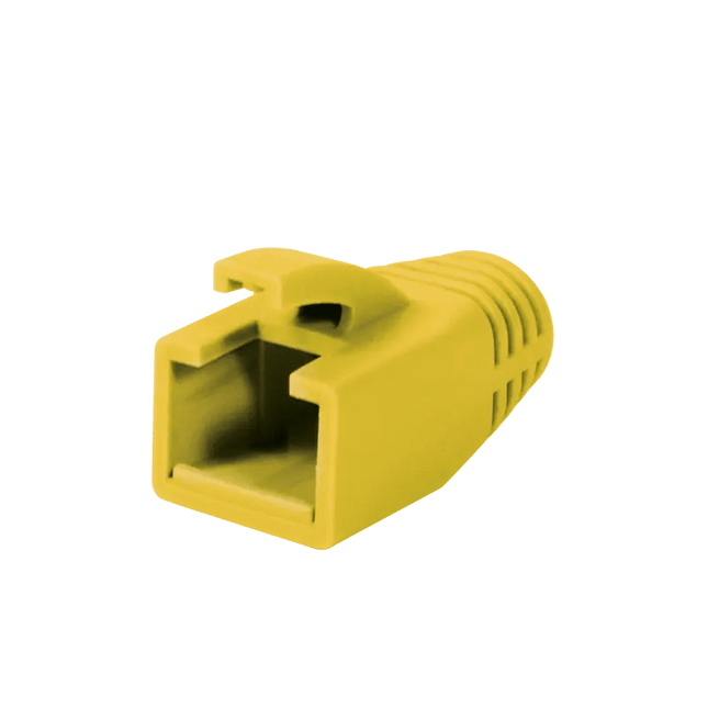 RJ45 Tule 8mm geel 50 stuks - Networkdiscount.com