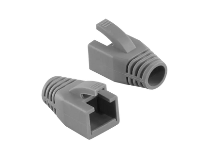 RJ45 Tule 8mm grijs 50 stuks - Networkdiscount.com