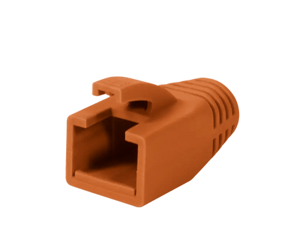 RJ45 Tule 8mm oranje 50 stuks - Networkdiscount.com