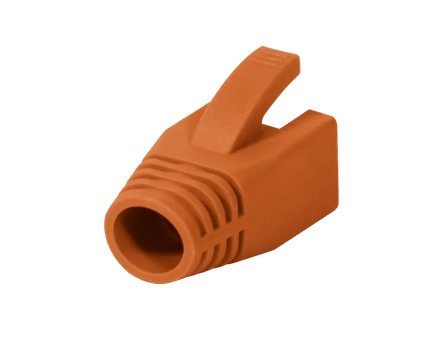 RJ45 Tule 8mm oranje 50 stuks - Networkdiscount.com