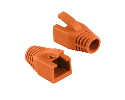 RJ45 Tule 8mm oranje 50 stuks - Networkdiscount.com