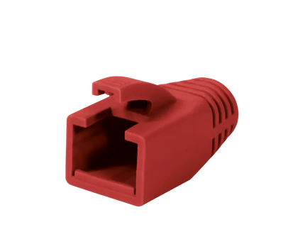 RJ45 Tule 8mm rood 50 stuks - Networkdiscount.com