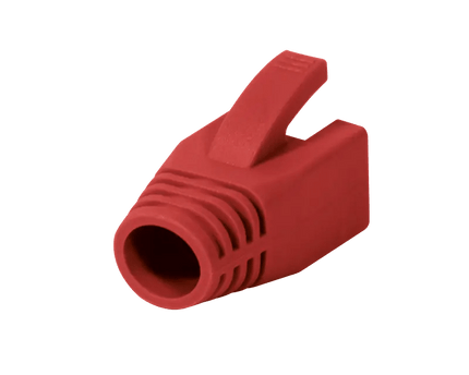 RJ45 Tule 8mm rood 50 stuks - Networkdiscount.com