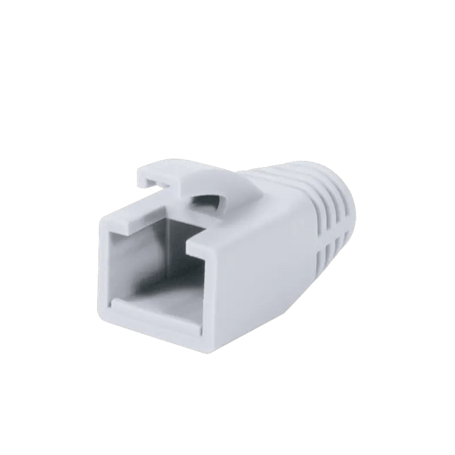 RJ45 Tule 8mm wit 10 stuks - Networkdiscount.com