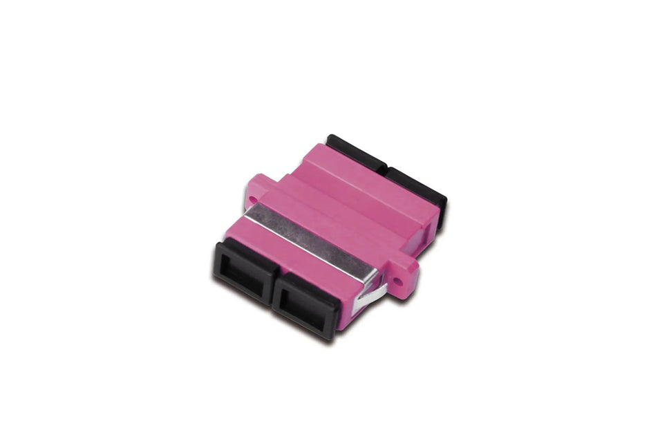 SC / SC Duplex Koppeling, OM4, kleur roze - Networkdiscount.com