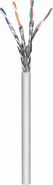 SFTP CAT6a netwerkkabel soepel 305M 100% koper grijs - Networkdiscount.com