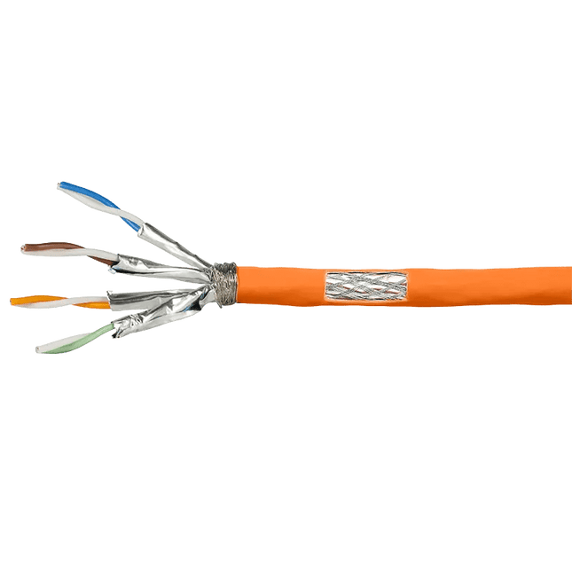 SFTP CAT7 1000MHz netwerkkabel stug 100M koper halogeenvrij - Networkdiscount.com