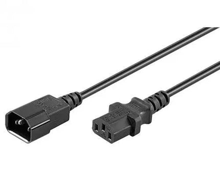 Stroomkabel C14 (female) naar C13 (male) 0.5 M - Networkdiscount.com