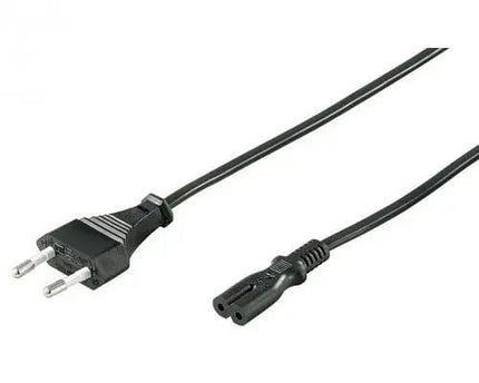 Stroomkabel CEE 7/16 (male) naar C7 (female) 5 M zwart - Networkdiscount.com