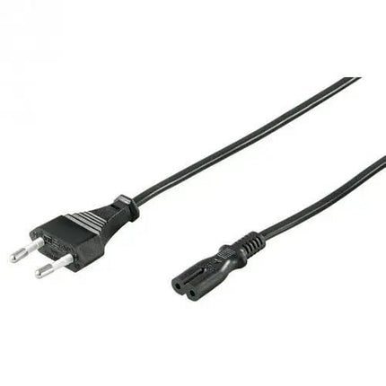 Stroomkabel CEE 7/16 (male) naar C7 (female) 5 M zwart - Networkdiscount.com
