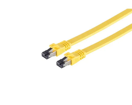 U/FTP CAT8.1 0.25M plat geel 100% koper - Networkdiscount.com