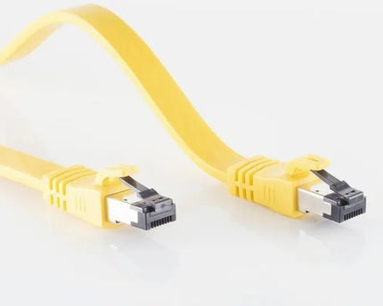 U/FTP CAT8.1 3M plat geel 100% koper - Networkdiscount.com
