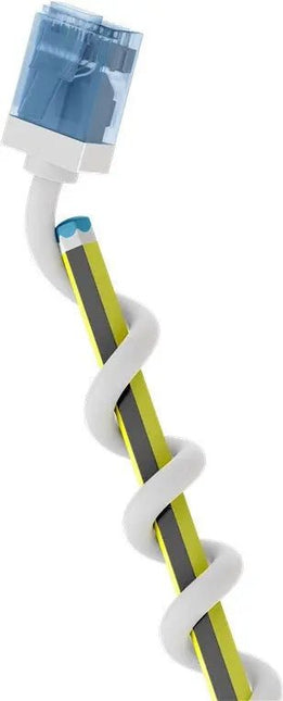 Ultra flexibele 0,5 M CAT 6A - patchkabel, dun, U/UTP, wit - Networkdiscount.com