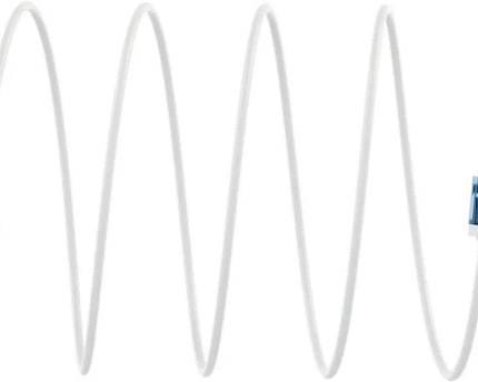 Ultra flexibele 2 M CAT 6A - patchkabel, dun, U/UTP, wit - Networkdiscount.com