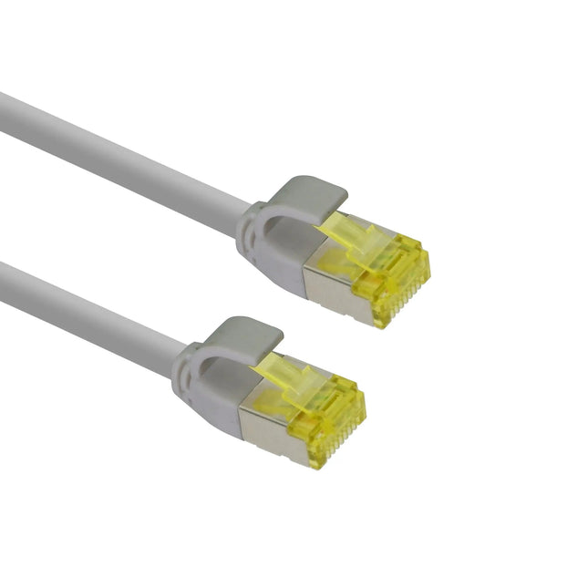 Ultra slim Patchkabel S/FTP Cat 6A grijs 1 M - Networkdiscount.com