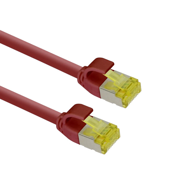 Ultra slim Patchkabel S/FTP Cat 6A rood 1 M - Networkdiscount.com