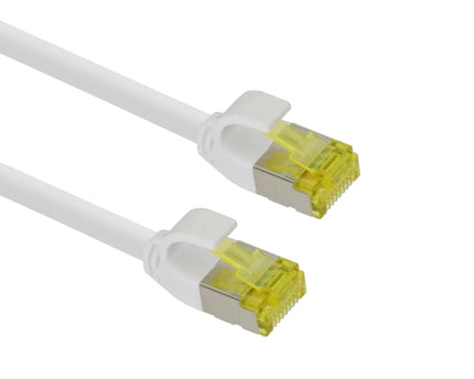 Ultra slim Patchkabel S/FTP Cat 6A Wit 5 M - Networkdiscount.com