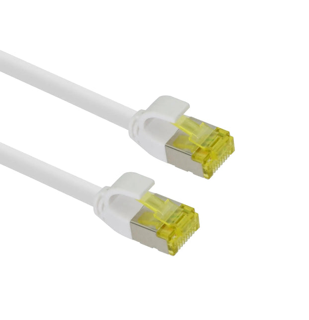 Ultra slim Patchkabel S/FTP Cat 6A Wit 5 M - Networkdiscount.com