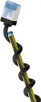 Ultraflexibele 0,25M CAT 6A - patchkabel, slank, U/FTP, zwart - Networkdiscount.com