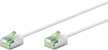Ultraflexibele 3 M CAT 8.1 - patchkabel, slank, U/FTP, wit - Networkdiscount.com