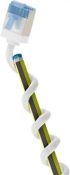 Ultraflexibele 5M CAT 6A - patchkabel, slank, U/FTP, wit - Networkdiscount.com