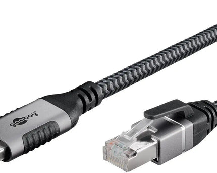 USB - A 3.0 naar RJ45 Ethernet kabel 2M - zwart - Networkdiscount.com