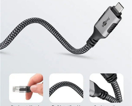 USB - C™ 3.1 naar RJ45 Ethernet kabel 1.5M - Networkdiscount.com