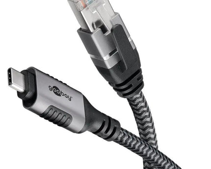USB - C™ 3.1 naar RJ45 Ethernet kabel 15M - Networkdiscount.com
