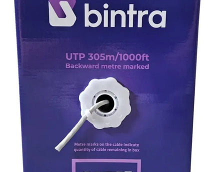 UTP CAT5e netwerkkabel stug 305M CCA - Networkdiscount.com