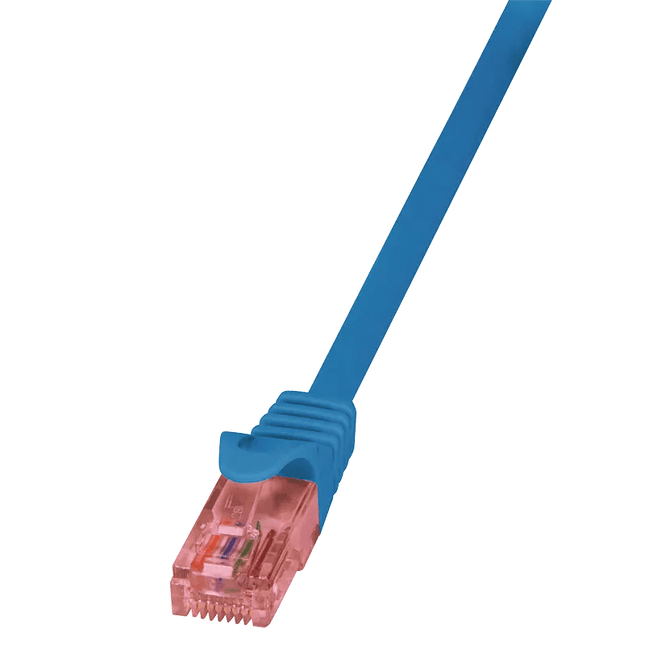 UTP CAT6 1M blauw 100% koper - Networkdiscount.com