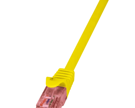 UTP CAT6 3M geel 100% koper - Networkdiscount.com