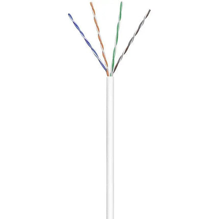 UTP CAT6 netwerkkabel soepel 100M CCA Wit - Networkdiscount.com