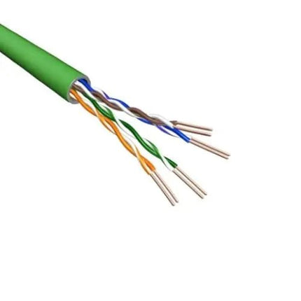 U/UTP CAT6 netwerk kabel soepel 500M 100% koper groen - Networkdiscount.com