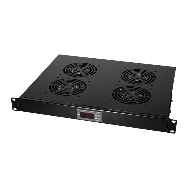Ventilator set met 4 ventilatoren geschikt voor alle 19'' kasten - Networkdiscount.com