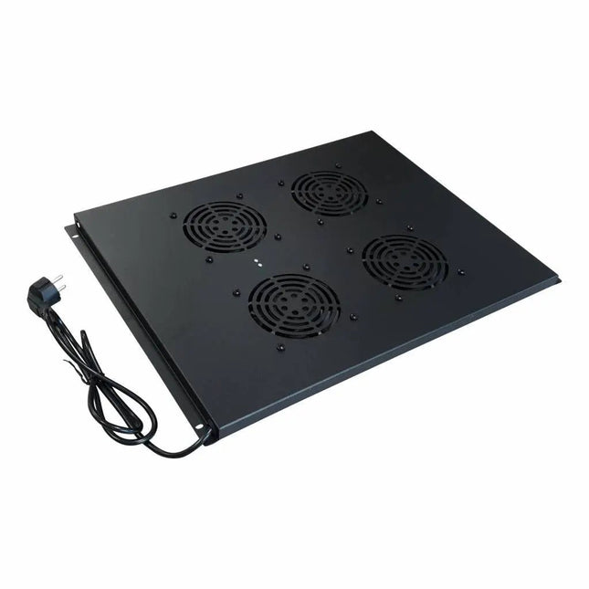 Ventilator set met 4 ventilatoren voor 800mm diepe serverkasten - Networkdiscount.com