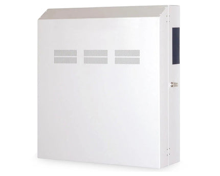 Wandkast, slank 800x640x220 mm, 4U verticaal, kleur grijs (RAL 7035) - Networkdiscount.com
